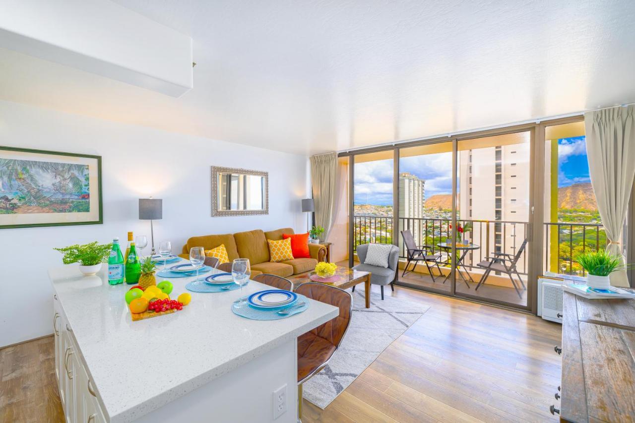 Beautiful Ocean And Diamond Head Views With Parking Apartment Honolulu Ngoại thất bức ảnh