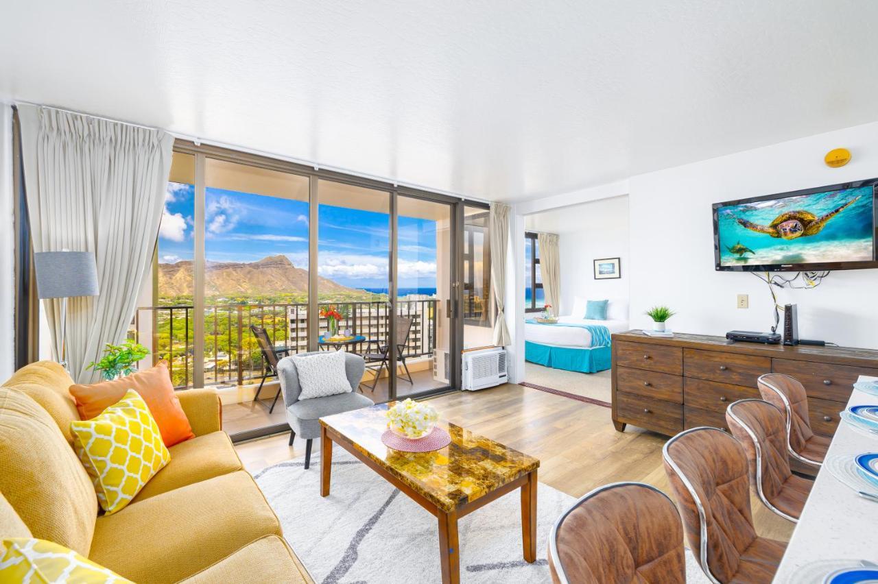 Beautiful Ocean And Diamond Head Views With Parking Apartment Honolulu Ngoại thất bức ảnh