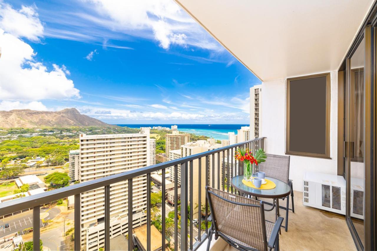 Beautiful Ocean And Diamond Head Views With Parking Apartment Honolulu Ngoại thất bức ảnh