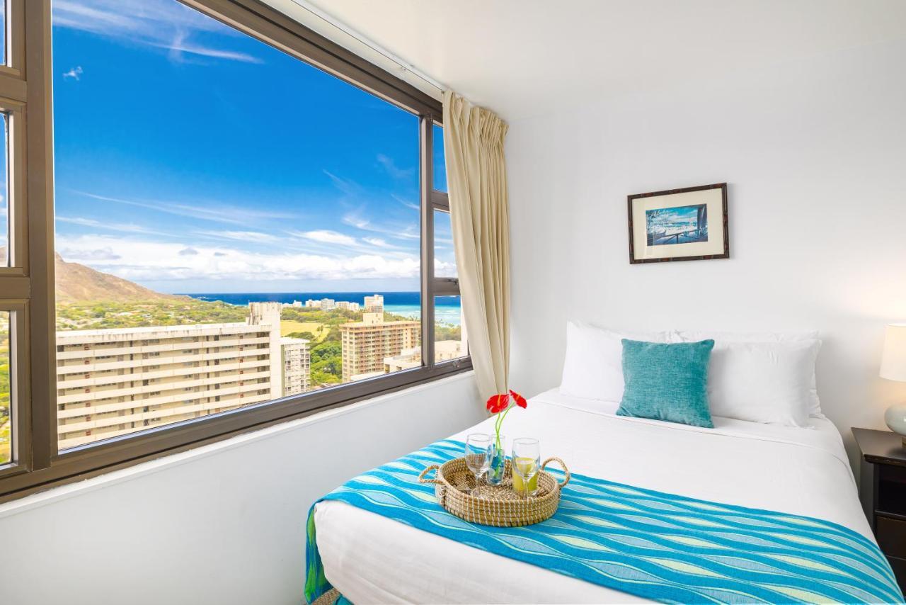 Beautiful Ocean And Diamond Head Views With Parking Apartment Honolulu Ngoại thất bức ảnh