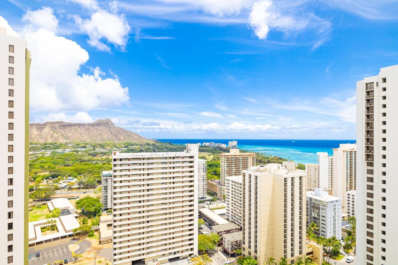 Beautiful Ocean And Diamond Head Views With Parking Apartment Honolulu Ngoại thất bức ảnh